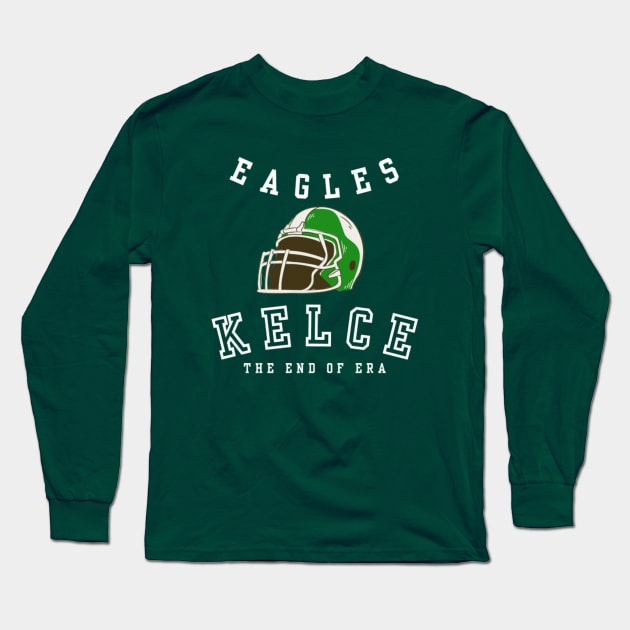 JASON KELCE  EAGLES Long Sleeve T-Shirt by Alexander S.